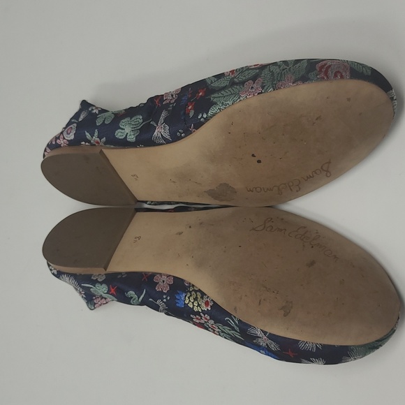 SAM EDELMAN FELICIA BALLET FLAT WOMEN'S SIZE 8.5 SHOES BOHO - Picture 10 of 16